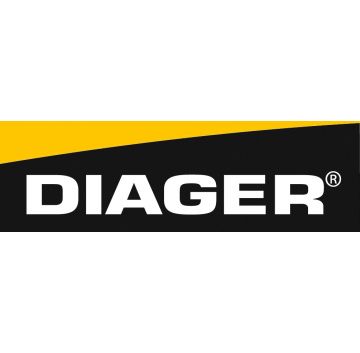 Diager® Adapter Zeskant 9.5mm;  14mm T/m 30mm