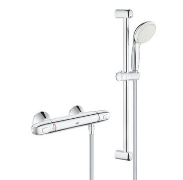Grohe Grotherm 1000 Comfortset Hoh=15cm Chroom * Uitlopend
